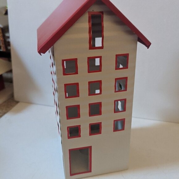 Ashland Other - NWT Mini Christmas Tree Village Contemporary House Ashland Holiday Home Decor